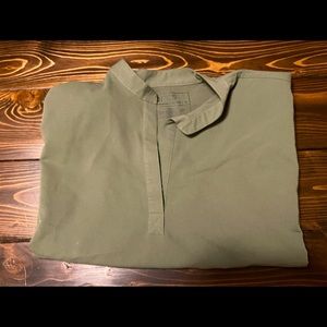 FIGS Womens Rafaela™ Oversized Scrub Top Size Medium- Olive